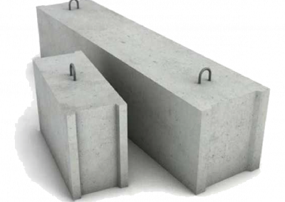 Foundation blocks and slabs